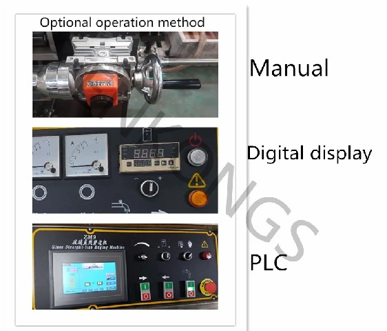 Zm 9 Manual Control Glass Edge Edging Polishing Machine