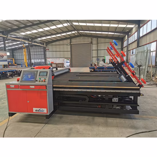 Машина для производства стекла с многофункциональным станком для резки стекла/загрузочным рычагом/столом для разрушения